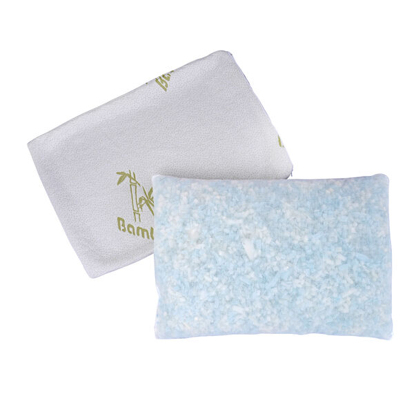 Serenity Night: Kissen mit gschreddertem Memory Foam und Reißverschluss image number 5