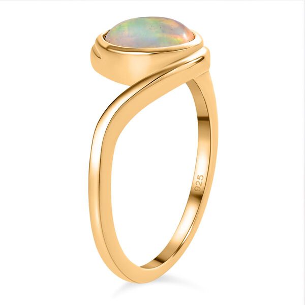 Natürlicher, äthiopischer Opal-Ring - 0,85 ct. image number 5