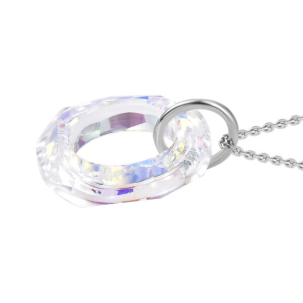 J Francis gefertigt mit SWAROVSKI- AB Swarovski Kristall Anhänger mit 45cm Kette image number 5