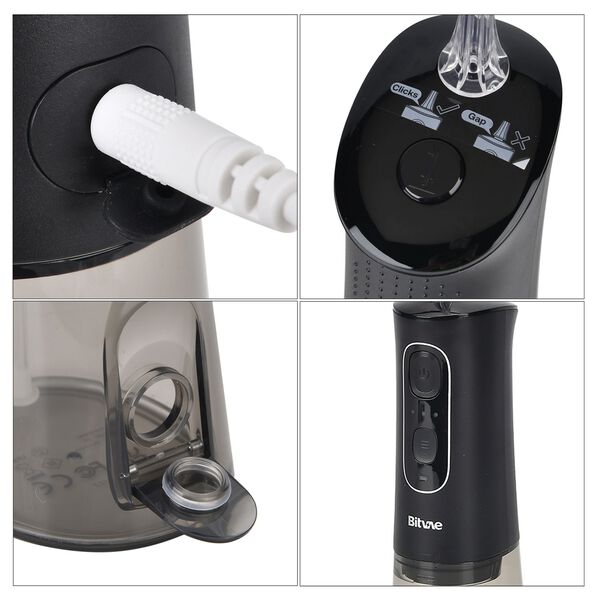 2er-Set Mundreinigung, Zahnb&uuml;rste und Mundsp&uuml;lung, schwarz image number 7