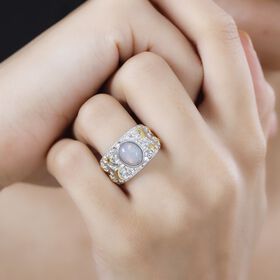 AA natürlicher, äthiopischer Welo Opal Ring - 1,23 ct.