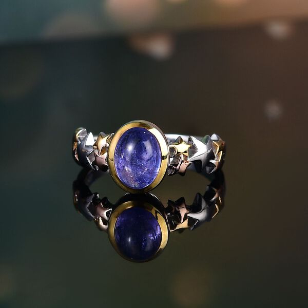 AA Tansanit Ring - 1,74 ct. image number 2
