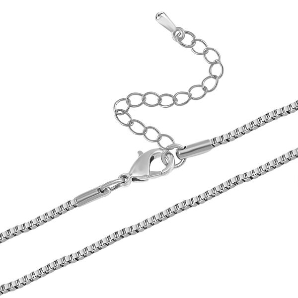 Blauer Magie Farbe Kristall Blauer Magie Farbe Kristall, Kunststoff Perle Anhänger mit Kette image number 5