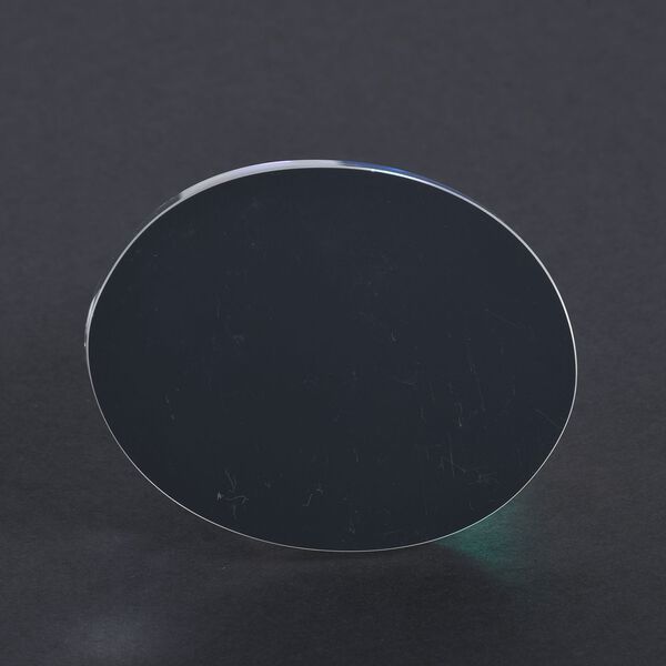 Dekorative Kristallglas-Schwanfigur auf ovalem Ständer, Größe 11.5x11.5x8cm, blau image number 4