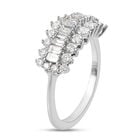 RHAPSODY - Diamant-Ring, zertifiziert VS E-F, 950 Platin  ca. 1,00 ct image number 3