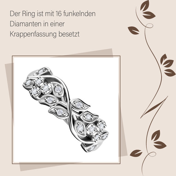 ALLORO klassischer Diamant-Ring image number 10