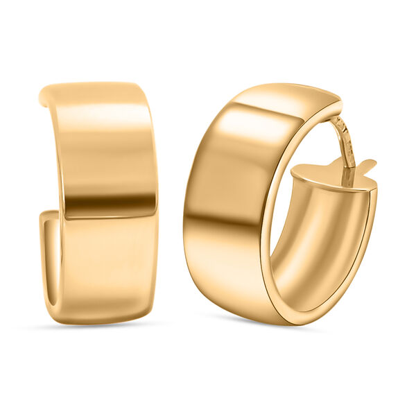 Maestro Kollektion -Schlicht 20mm Creolen, 585 Gold, ca. 1,43g image number 0