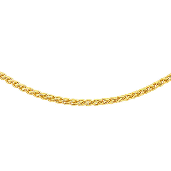 ILIANA - Italienische Spigakette, ca. 45 cm, 750 Gelbgold ca. 2,70g image number 0