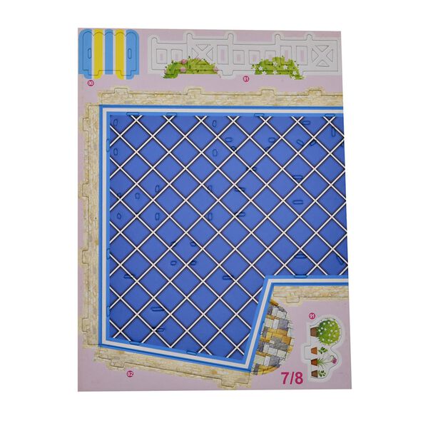 3D-Puzzle Villa Mansion, inkl. aller Werkzeuge, 18x26x41cm image number 9