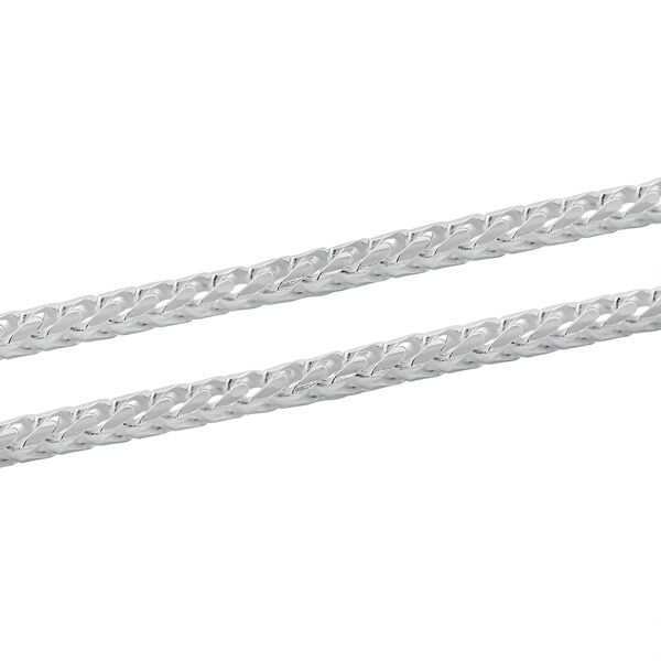 Italienische Franco-Kette 50 cm in 925 Silber image number 3