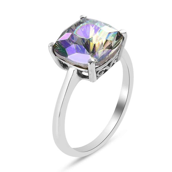 LUSTRO STELLA &ouml;sterreichischer Paradies gl&auml;nzender Kristall-Ring - 4,31 ct. image number 4