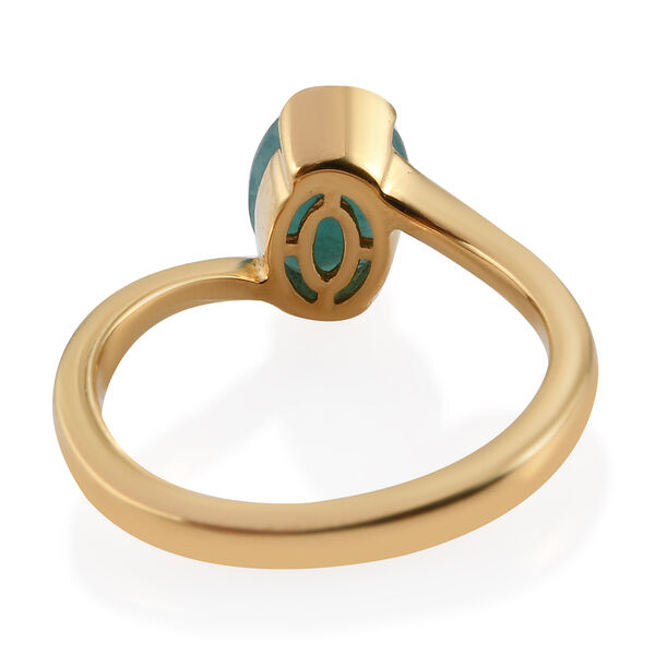 Grandidierit Ring 925 Silber vergoldet  ca. 1,24 ct image number 6