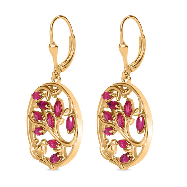 Afrikanische Rubin-Ohrringe - 2,23 ct. image number 4