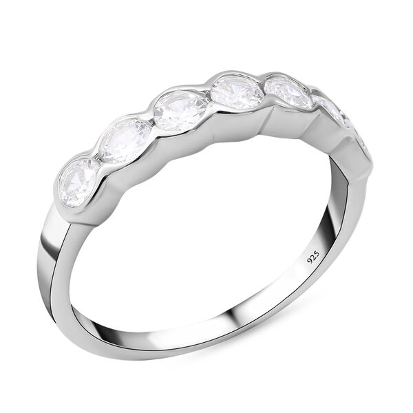 Lustro Stella - Wei&szlig;er Zirkonia-Ring, 925 Silber rhodiniert  ca. 0,18 ct image number 2