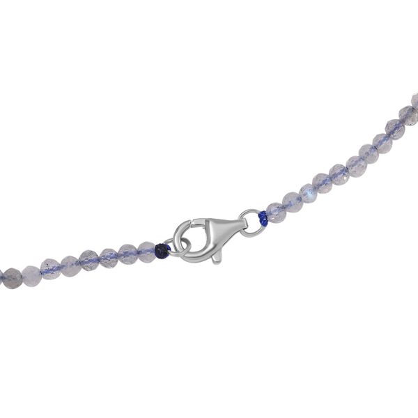 Labradorit Halskette, 50 cm - 26,50 ct. image number 4