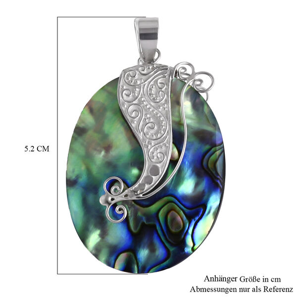Abalone Muschel Anhänger 925 Silber ca. image number 5