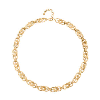 Gelb Halskette ca. 52 cm ca. 49,10g