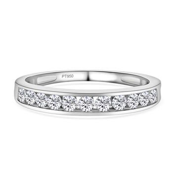 RHAPSODY Diamant-Ring, IGI zertifiziert VS E-F, 950 Platin (Gr&ouml;&szlig;e 16.00) ca. 1.00 ct