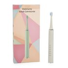 Elektrische Schallzahnbürste mit 4 Aufsteckbürsten und 1 Zungenbürste, 24,5x2,5 cm, Grün