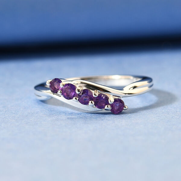 Afrikanischer Amethyst-Ring - 0,34 ct. image number 2