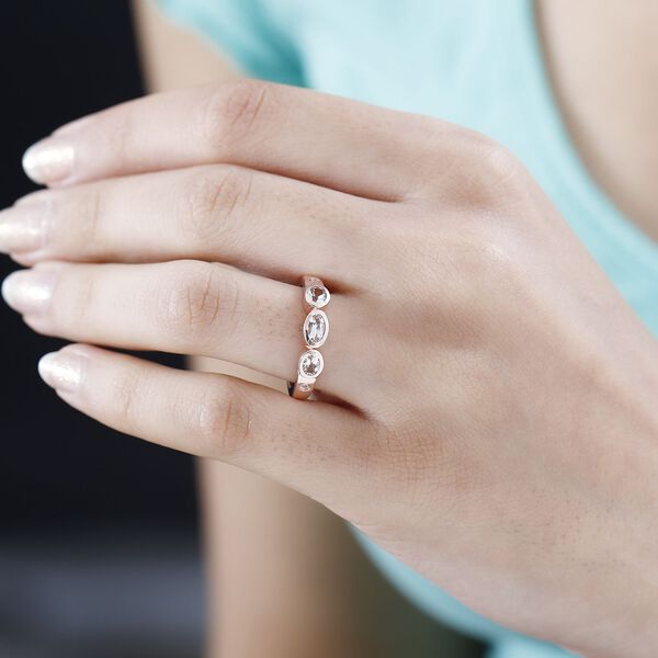 AA Morganit Ring, ca. 0,75 ct image number 3