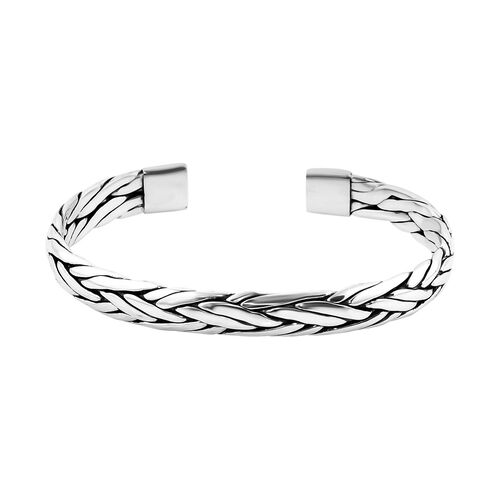 925 Silber Armreif ca. 19 cm ca. 30,70g image number 0