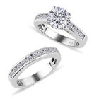 2er-Set, Moissanit-Ringe - 2,48 ct. image number 5