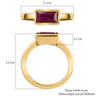 AAA Rubin Solitär-Ring, 585 Gelbgold  ca. 1,03 ct image number 6