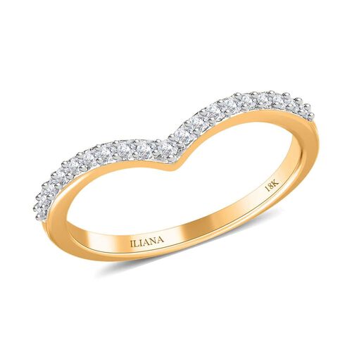 Weißer Diamant SI1 Ring 750 Gold (Größe 19.00) ca. 0,20 ct image number 0