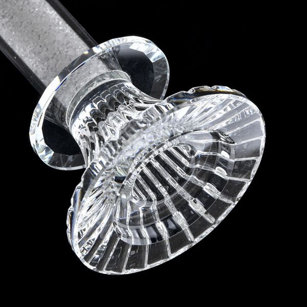 The 5th Season - hochwertiger Kristall-Kerzenst&auml;nder, gef&uuml;llt mit wei&szlig;en Kristallen, 7x7x18cm image number 3