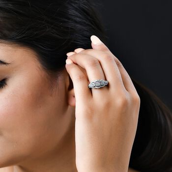 Wei&szlig;er Diamant-Ring - 0,50 ct.