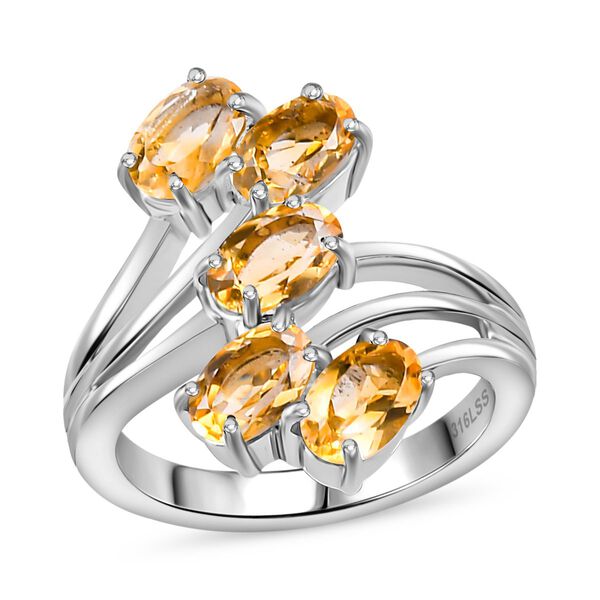 Citrin Ring - 2,06 ct. image number 4
