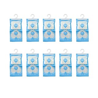 HOMESMART - 10er-Set hängende Luftentfeuchter Beutel, 500ml
