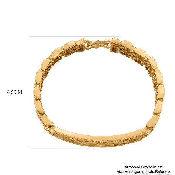 Drachen Armband, Nickelfreies Messing, ca. 19.75 cm ca. 36,50g image number 5