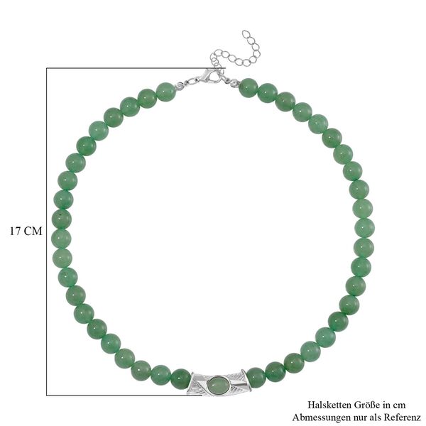 Grüne Aventurin-Halskette, 45 cm - 330 ct. image number 5