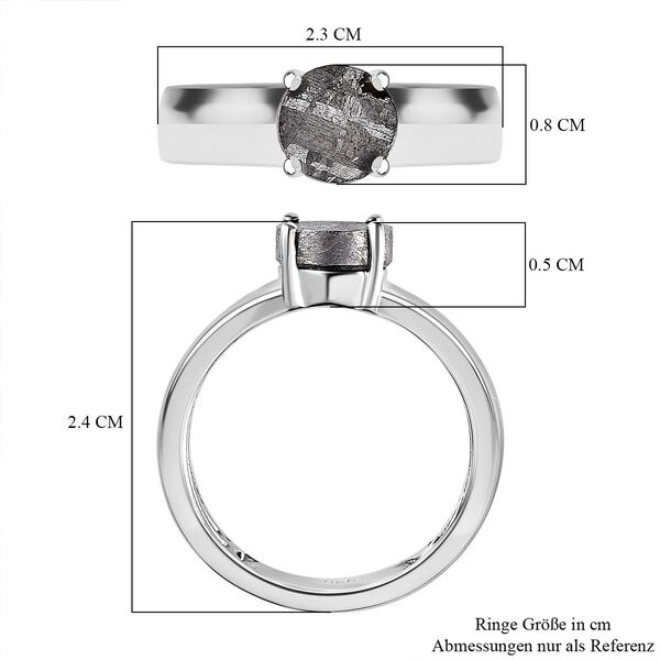 Meteorit Ring - 3,68 ct. image number 7