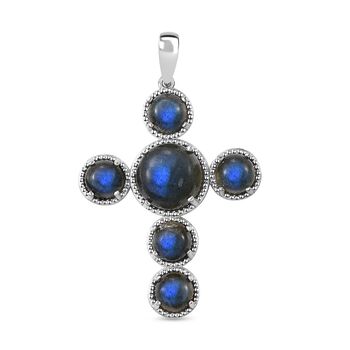 AAA Labradorit Keruz Anh&auml;nger - 9,99 ct.