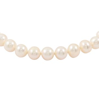 S&uuml;&szlig;wasser Perle Armband ca. 18 cm Messing Gelbes Gold