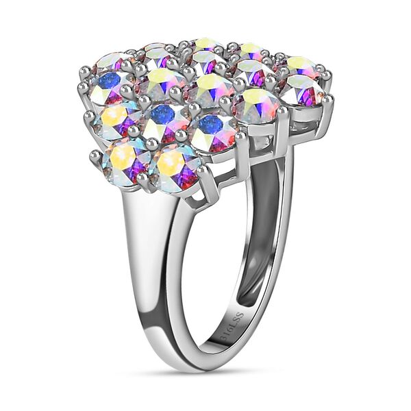 Kristall Ring, Edelstahl (Gr&ouml;&szlig;e 16.00) image number 4