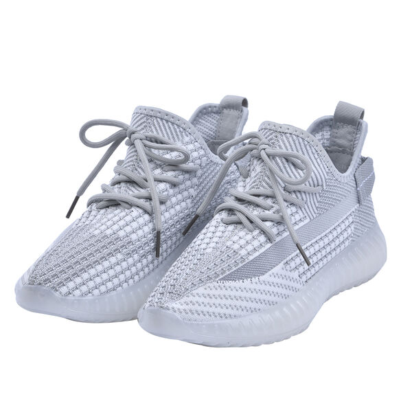 LA MAREY - atmungsaktive Damen-Sneaker, Gr&ouml;&szlig;e 37, Grau