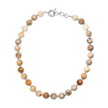 EverTrue mehrfarbige fossile Koralle 45cm Halskette - 350 ct.