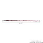 Rotes Granat-Armband, 19 cm - 15 ct. image number 5