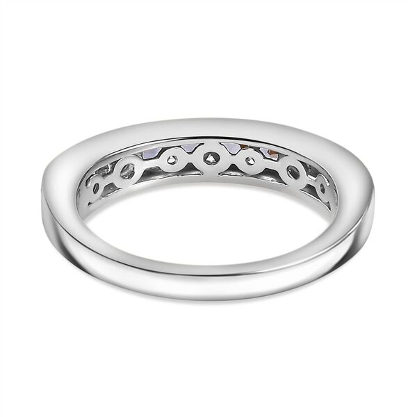 Tansanit Ring, 925 Silber rhodiniert - 0,92 ct. image number 6