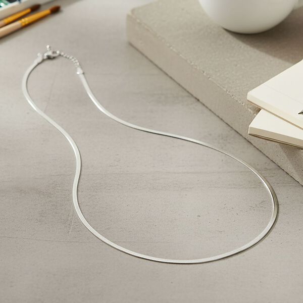 Designer-inspirierte Fischgr&auml;tenkette, 50+5cm image number 2