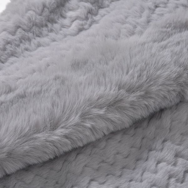 Plüsch Hut-und-Schal-Set, Winddicht und kuschelig, dunkelbraun image number 3