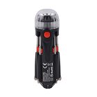 Vielseitiges 8-in-1 Werkzeugset mit LED-Taschenlampe, Auswahl an 3 Schlitz und 3 Kreuzschlitzschraubendrehern, Mini-Set, Arbeitsleuchte, 2x AAA (nicht enthalten)