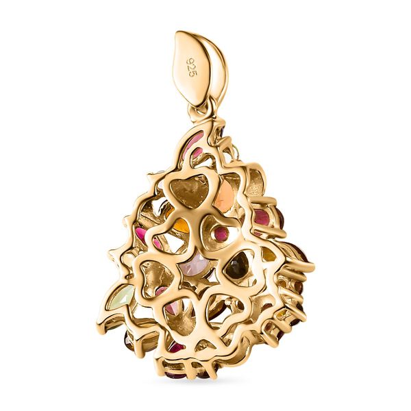 AA Multi-Turmalin Anhänger - 4,26 ct. image number 5