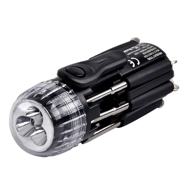 Vielseitiges 8-in-1 Werkzeugset in schwarz image number 11