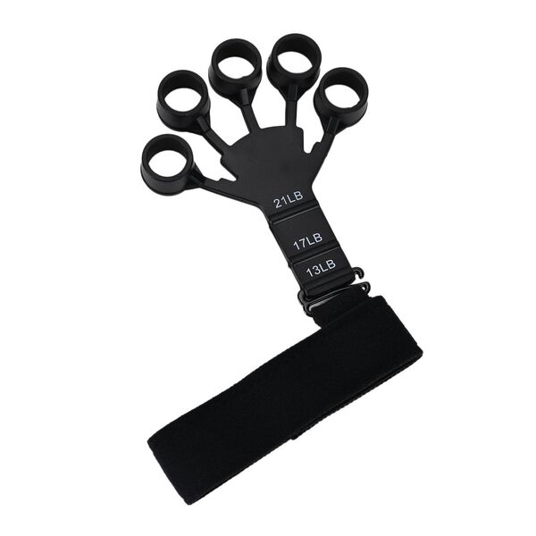 6-teiliges Griffkrafttrainer-Set für Hand- und Fingertraining, Schwarz, 11x18x6,5cm image number 6