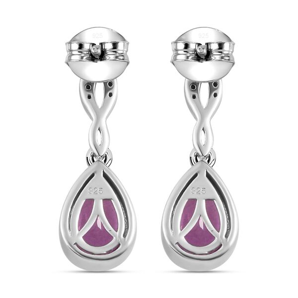 Patroke Triplett Quarz und wei&szlig;e Zirkon-Ohrh&auml;nger - 3,25 ct. image number 5